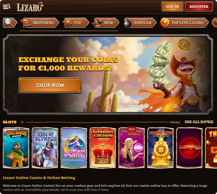 Wat je krijgt als je Lizaro Casino binnenstapt in Netherlands